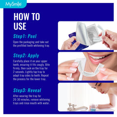 No LED light required for at-home whitening