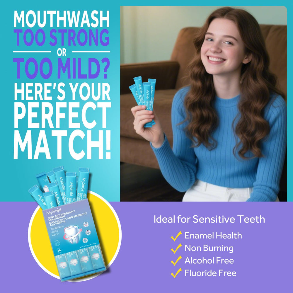 Fluoride-free, alcohol-free mouthwash ingredients