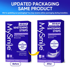 Kit contents showing 28 strips for 14 treatments