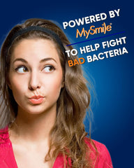 MySmile mint-flavored alcohol-free mouthwash