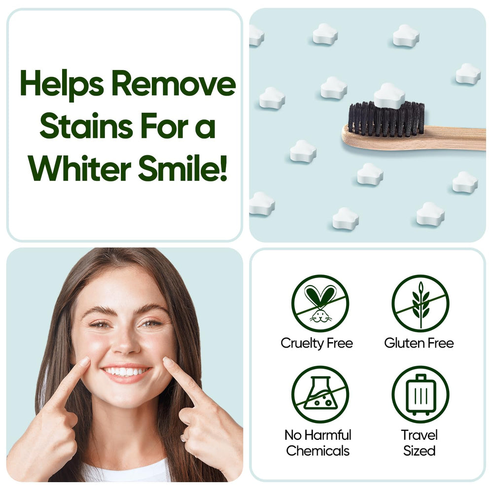 Using MySmile mouthwash tablets in water