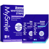 Front packaging of MySmile Teeth Whitening Strips