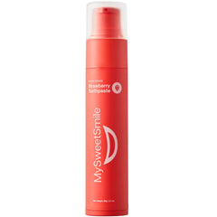 MySweetSmile Strawberry Toothpaste tube front view, 60g