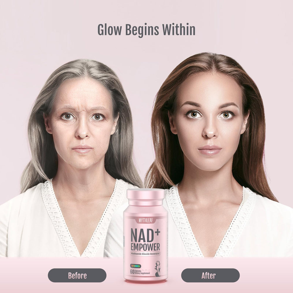 Lifestyle image promoting women's wellness, energy, and balance