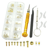 MyyYiTar Eyeglasses Repairing Kit - front view with organizer case