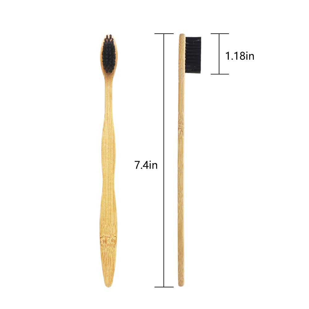 Prepasted disposable toothbrush with soft bristles