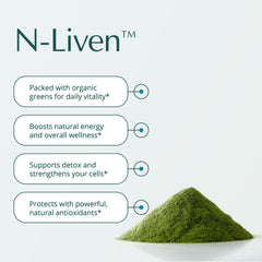 Spirulina and chlorophyll feature in N-Liven supplement