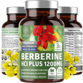 Number One Nutrition N1N Premium Berberine Plus bottle front label