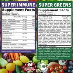 Immune-support ingredients list for N1N supplement