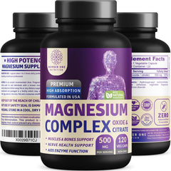 N1N Premium Magnesium Complex bottle front