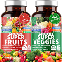 N1N Premium Super Fruits & Veggies bottle front view