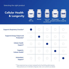 Graphic showing dietary supplement information for NAC 600 mg