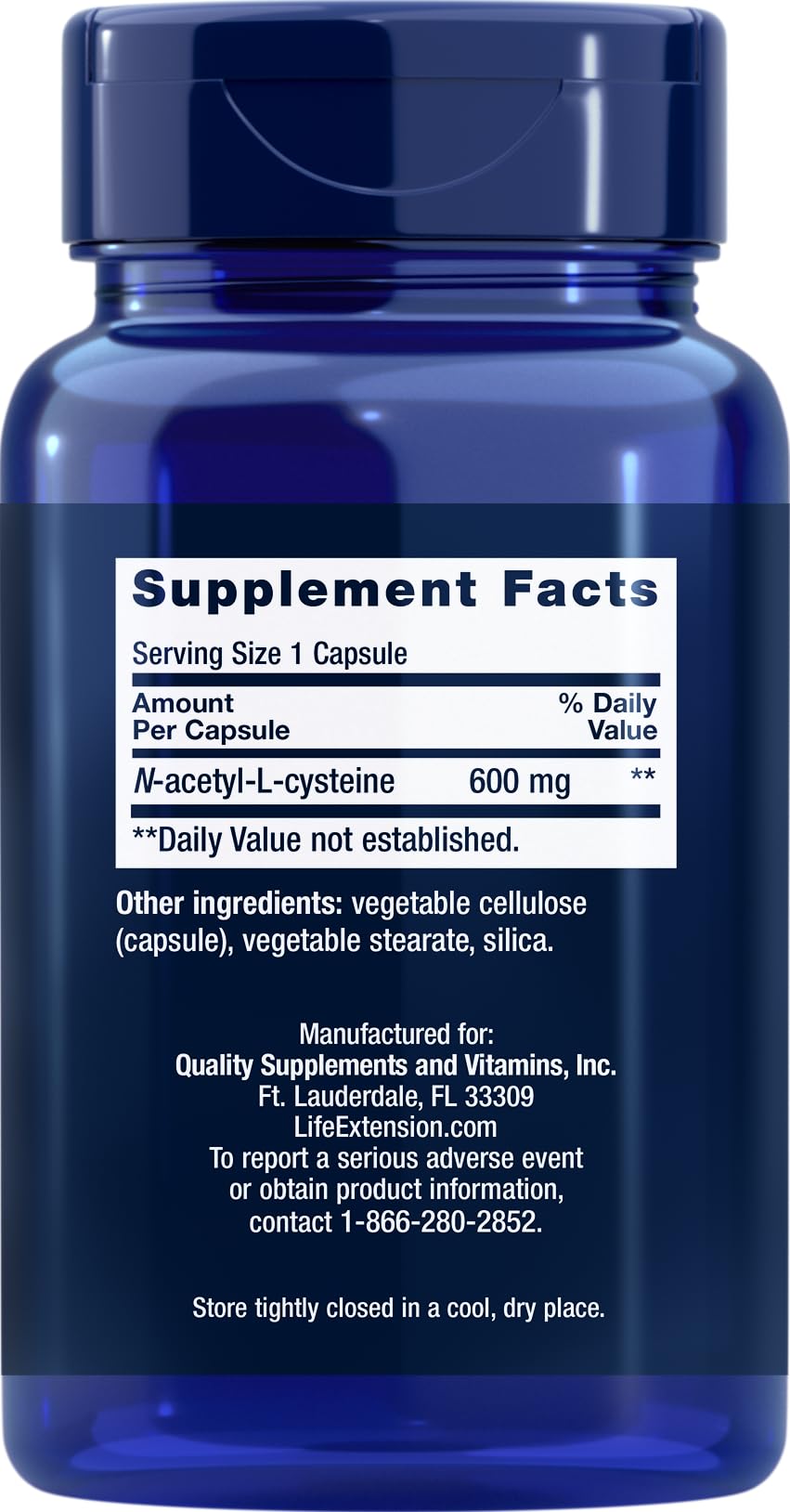 N-Acetyl-L-Cysteine supporting glutathione production for antioxidant protection