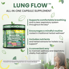 NAC, lobelia and astragalus ingredients in extract form