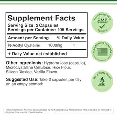 Odor masking technology graphic for NAC supplement