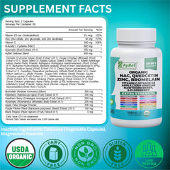 Close-up of 28-in-1 formula text on package