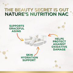 60 veggie capsules packaging of NAC supplement