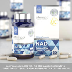 Active lifestyle concept with NAD+ energy support