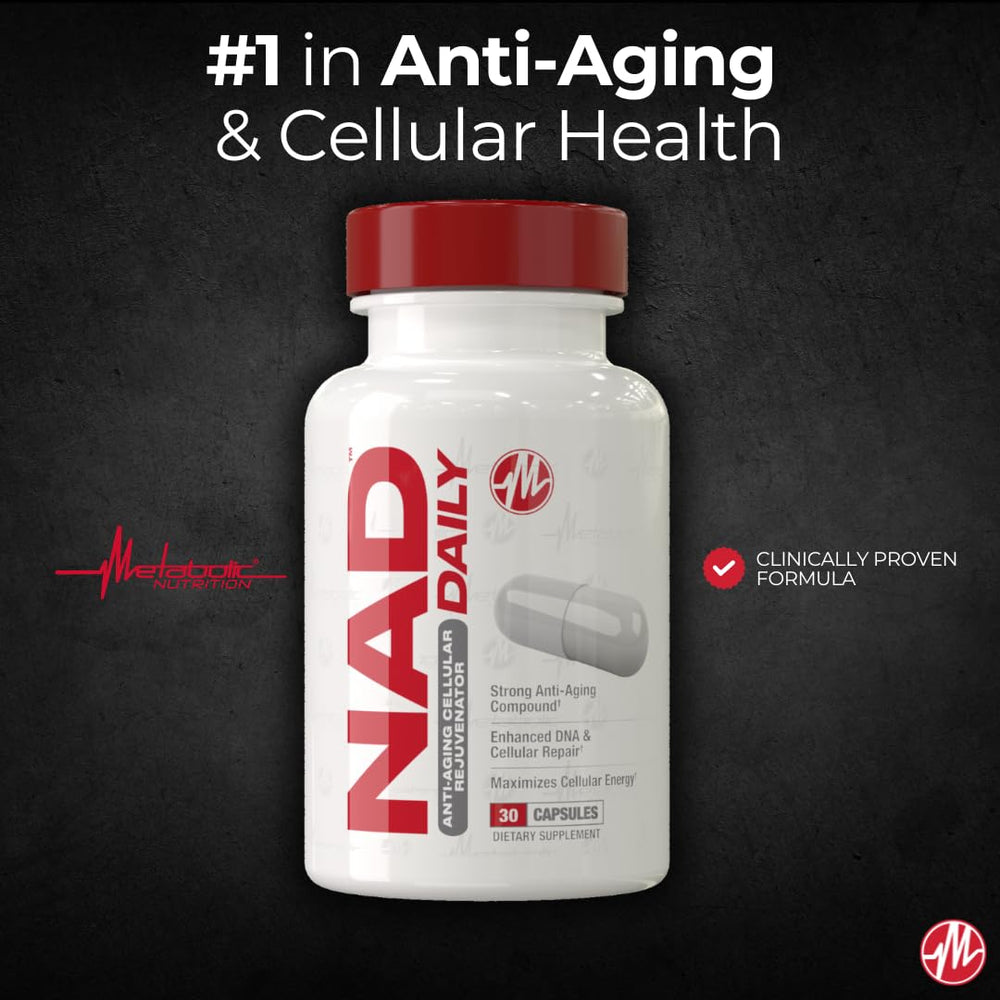 NAD Daily supports mitochondrial function and energy