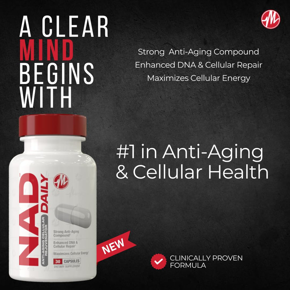 30 vegetable capsules of NAD Daily