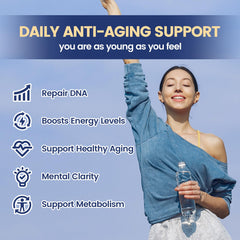 Visual of NR, Resveratrol, Quercetin and PQQ ingredients