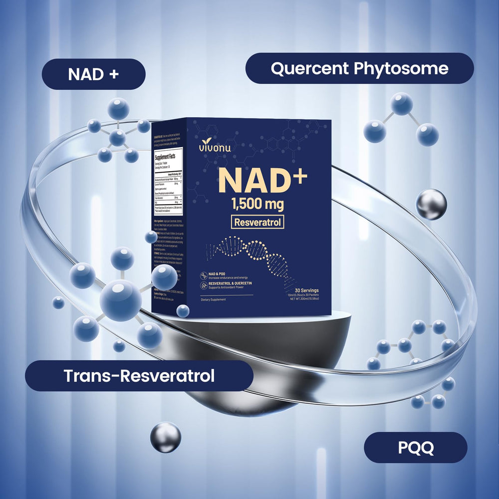 Portable NAD+ liquid strips in blister pack