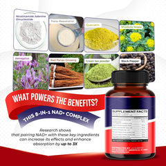 Close-up of Quercetin extract and Rhodiola rosea extract ingredients