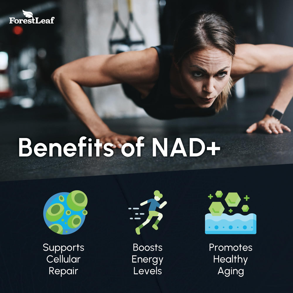 NAD+ 500mg bottle side view