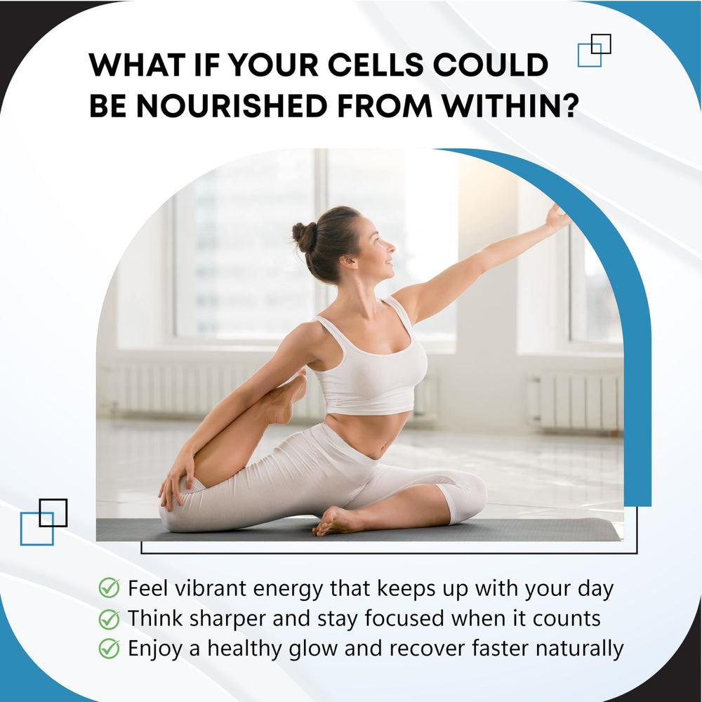 NAD+ supplement bottle - back label