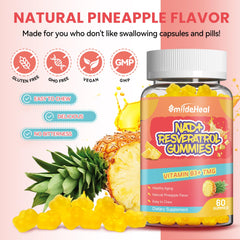 60 gummies per bottle for a 30-day supply