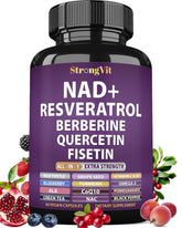 NAD+ liposomal Resveratrol supplement hero image