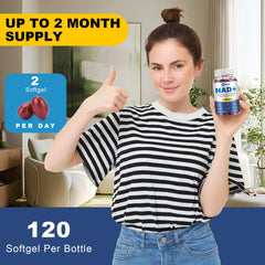 Bottle label showing 240-count and 120-day supply