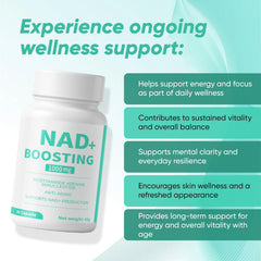Anti-aging NAD+ supplement promoting cellular energy