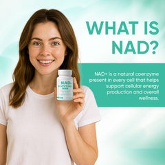 Capsules of NAD+ supplement for daily use