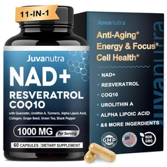 Front view of NAD 11-in-1 Extra Strength bottle