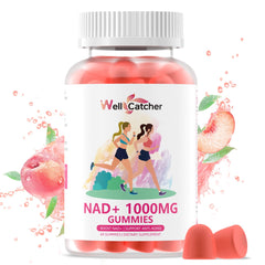 GMP-certified facility seal and NAD+ Gummies