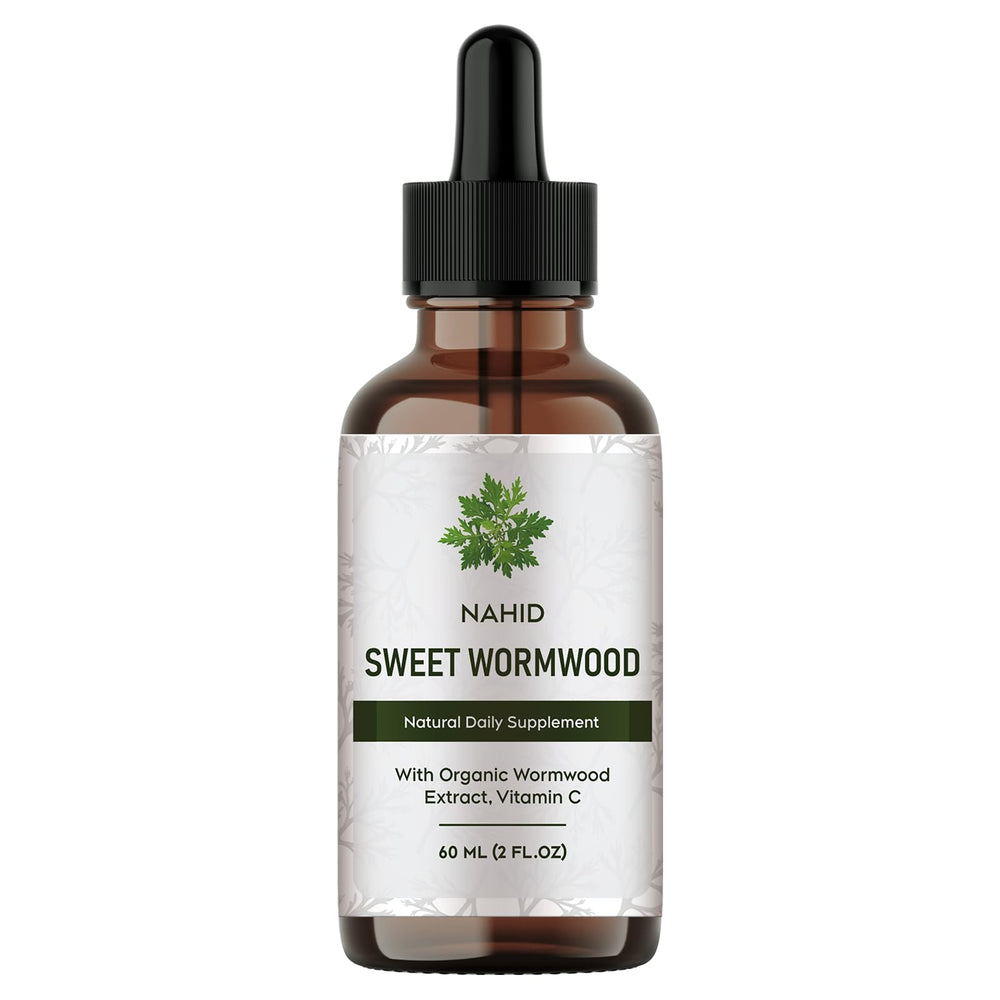 Nahid Organic Sweet Wormwood Drops bottle front view