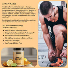 Ingredients overview of Naked Citrus Energy pre-workout
