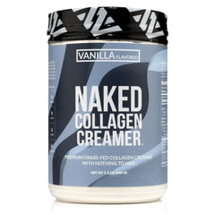 Naked Collagen Coffee Creamer Vanilla jar with 40 servings