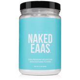 Front view of Naked EAAs 500g powder tub