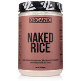 Naked Rice 1Lb Organic Brown Rice Protein Powder container