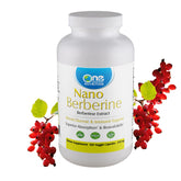 Bottle of One Planet Nutrition Nano Berberine Veggie Capsules