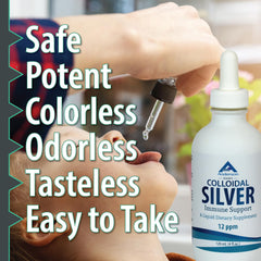 Nano Colloidal Silver bottle in packaging