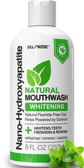 Bottle of Nano-Hydroxyapatite Mouthwash with Xylitol