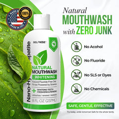 Enamel protection and whitening graphics on packaging