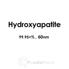 Label showing 30g nano hydroxyapatite powder