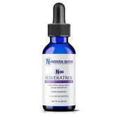 Front view of Nanoceutical Solutions Nano Liquid Resveratrol bottle