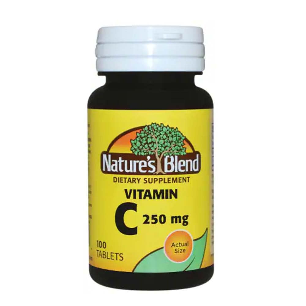Nature's Blend NAT B Vitamin C 250 mg 100 tablets - front view