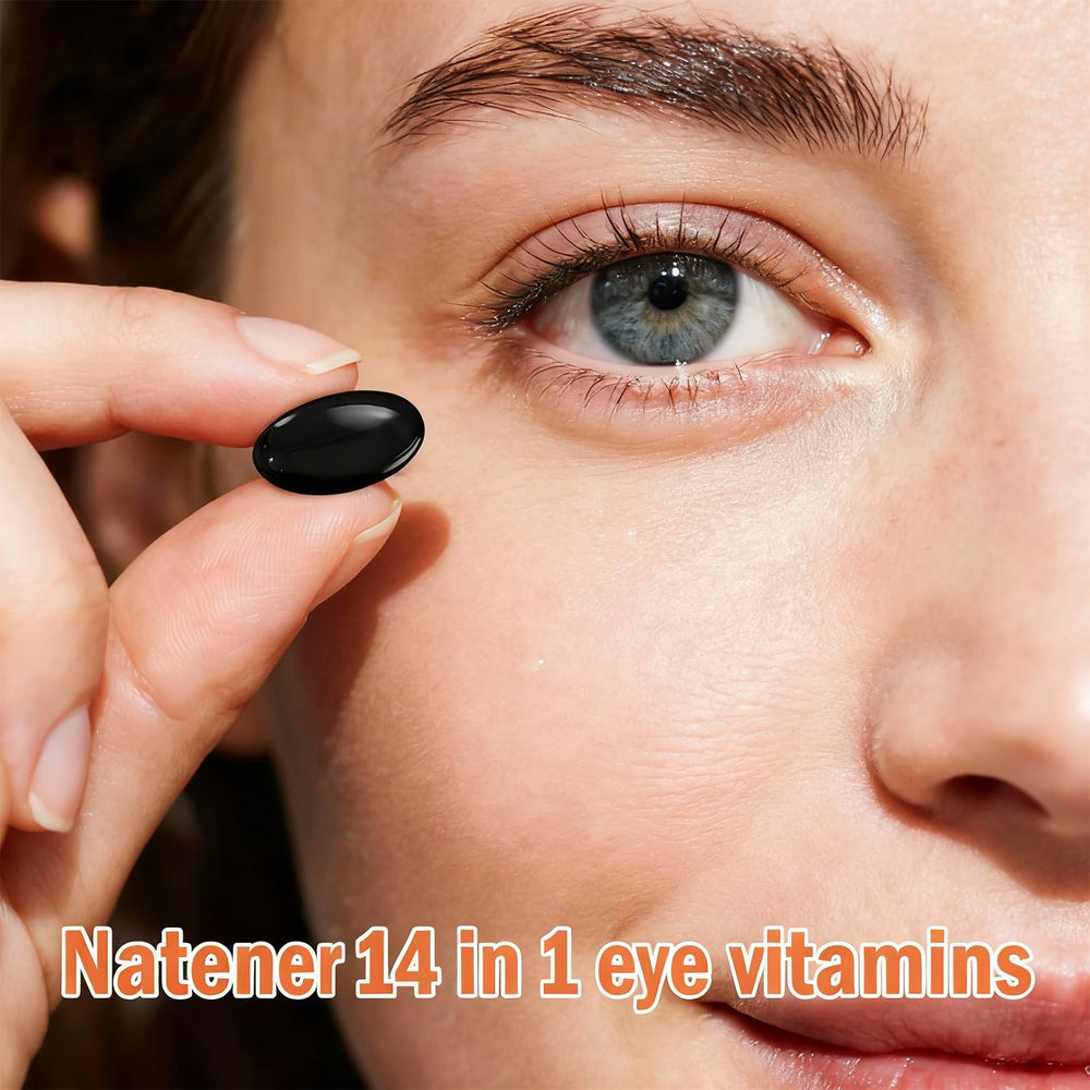 Natener Eye Vitamins packaging and bottle
