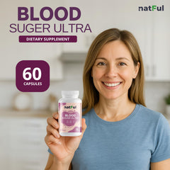Metabolic wellness concept with NATFUL GlucoBalance Ultra